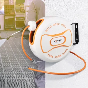 QiKai High Pressure retractable automatic fire irrigation system wall mounted Wash Car air Expand Garden Hose