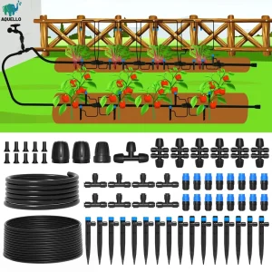 Quick Connection Drip Irrigation System Kit Automatic Garden Watering System Garden Drip Irrigation System