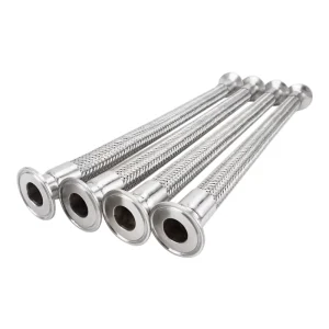 Quick Couplings Quick Installation Metal Clamps Steel Wire Braided Mesh Hoses Stainless Steel Chucks Corrugated Pipes