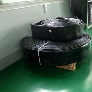 Quick Oilfield Fracking Reinforced Hose TPU Layflat Flexible Hose With Couplings