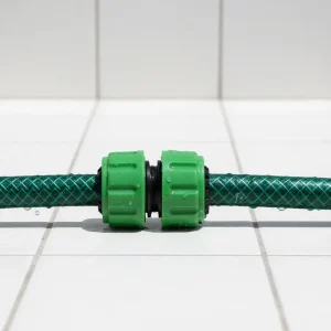 Quick Plastic ABS Garden Hose Repair Extension Couplings for Outdoor Irrigation 1/2-inch Water Pipes