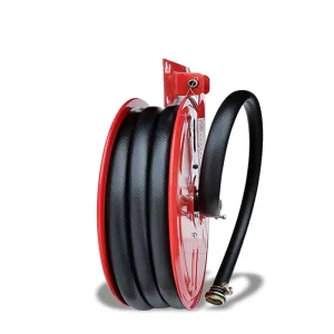 Quick Response Full Accessories Space Saving Manual Fire Hose Reel for Residential Building Fire Emergency