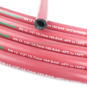 R1 Professional Supplier 1/2 Inch EPDM Rubber High Pressure Steam Hot Water Power Washer Jet Hose with Cutting Service