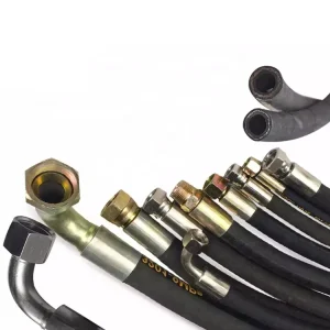 R13 High Pressure Hydraulic Hose Excavator Machines Hose 2 Inch With Fittings Assembly 5 Inch Water Suction Hose