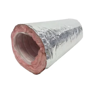 R6 R8 HVAC Systems Duct hose Fiberglass Reinforced Aluminium Insulated Flexible Ducts