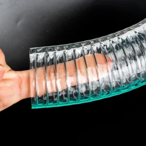 REACH RoHS BPA Free Food Grade PVC Steel Wire Hose CE Certified Transparent Suction Tube for Europe