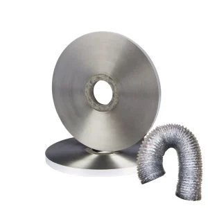 Raw Material of Flexible Aluminum Foil Air Duct Ventilation Pipe Exhaust Hose AL+PET