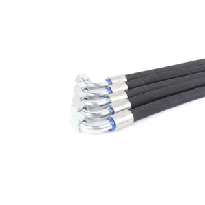 Ready to Install Hydraulic Hose Assembly SAE 100R1AT R2AT Crimped End Custom Size for Mining Construction Truck