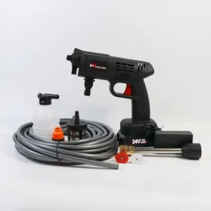 Rechargeable Cordless Pressure Washer Gun Portable Car Cleaning Tool with Foam Sprayer Filter for Auto Patio Cleaning