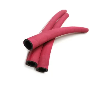 Red Braided Steel Wire Industrial Rubber High Temperature 38mm Flexible Steam Hose