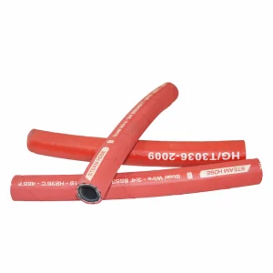 Red Braided Steel Wire Industrial Rubber Hose EPDM Hot Water Steam Hose