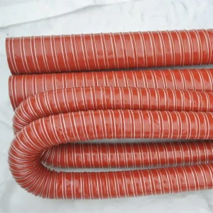 Red Flexible Silicone Duct PE Material Air Suction Hose for Tunal Intake with Custom Cutting Service