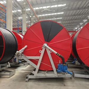 Reel Type Sprinkler for Farmland Irrigation High Lift Water Automatic Retract Agricultural Winch Sprinkler