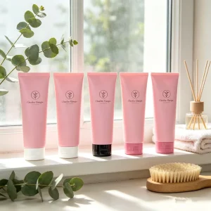 Refillable Soft Plastic Squeeze Tubes Pink BB Cream Facial Cleaning Packaging Cosmetic Empty Tube 10g 30g 50g 80g 100g 200g