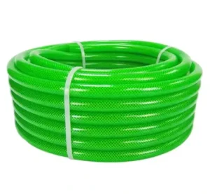 Reinforced Braided PVC Garden Water Hose Outdoor Watering Use 1.2mm Wall Thickness Cutting Service