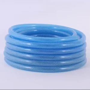 Reinforced Clear PVC Irrigation Pipe 1 4” 5 16” 5 8” 2” Flexible Spring Braided PVC Fiber Garden Hose Plastic Tubes