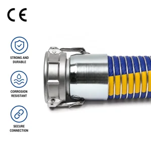 Reinforced Composite Flexible Hose Pressure Resistant up to 2.5MPa Suitable for Chemicals and Fuels
