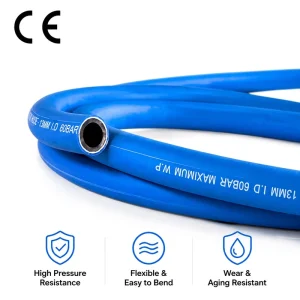 Reinforced Multi layer Composite Hose (three layer Rubber, Two layer Wire Reinforcement) for Hydraulic Systems