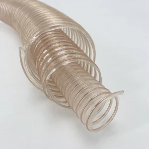 Reinforced TPU Duct Flexible Hose Steel Wire and Polyurethane Plastic Tubes