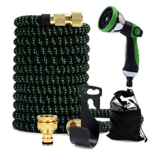 Repair Hose Pipe 33ft 50ft Water High Durable Kink Reel Pressure Yarn Hose Expanding Garden Water Hose