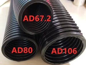 Resistant PA Corrugated Tubing Acid Resist Nylon Sleeve For Chemical Equipment Wiring