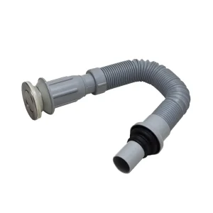 Retractable Circular Corrugated Threaded Drain Hose for Kitchen Sinks