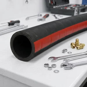 Robust Steel Helix Reinforced Rubber Fuel Oil Hose EN1360 for Mineral Oil Suction Delivery in Truck Systems
