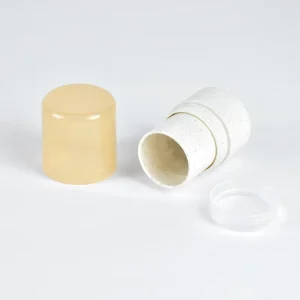 Round PP Deodorant Stick Tube Container 10g 15g 20g Plastic Bottle Cosmetic Packaging Lip Balm Sunscreen Container Tube