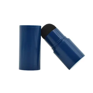 Round Plastic Empty Lipstick Tube with Screw Cap Customizable Color Packaging