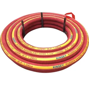 Rubber Abrasive Sandblast Shot Blast Hose 32mm 25mm