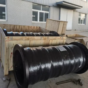 Rubber Dredge Suction Hose High Flexibility Outer Cover for Dredging Projects and Silt Discharge