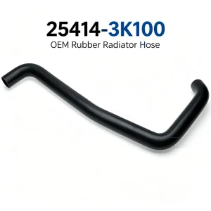 Rubber EPDM OEM 25414 3K100 Rubber Radiator Hose for Automotive Engine Parts Cooling System Pipe