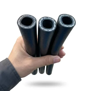 Rubber Flexible Hydraulic Hose 6.0mm Wall Thickness 40C to +100C Working Temperature