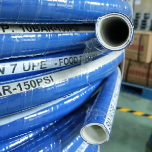 Rubber Food Grade Hose 1.5″ Tri Clamp Food Hose