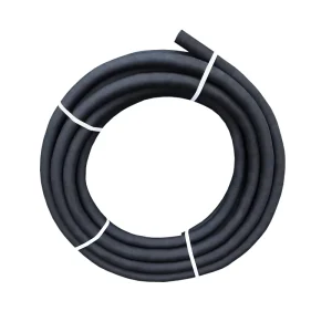 Rubber Hose Industrial Hydraulic High Pressure Flexible Reinforced Braided Hose Pipe Assembly Air Oil Water Cutting Black