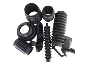 Rubber Hoses Custom Rubber Products Dustproof Flexible Elastic Corrugated Protective Silicone Tube Air Hose Rubber Bellows Seal