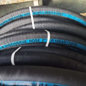 Rubber Suction Hose Rubber Water Delivery Hose Pipe Bulk Rubber Water Hose for Water Discharge and Suction