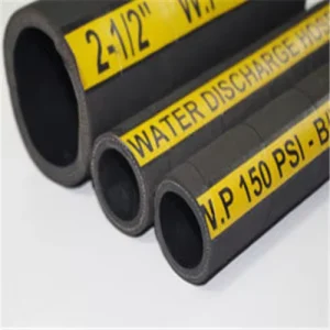 Rubber Suction and Discharge Hose Large Diameter Flexible Water Suction and Discharge Rubber Hose with Flange