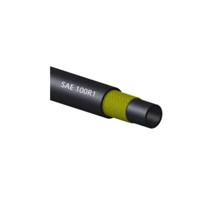 SAE 100 R1 EN 853 1SN Single Steel Wire Braided High Pressure Synthetic Rubber Hydraulic Hose with Cutting Service Certification