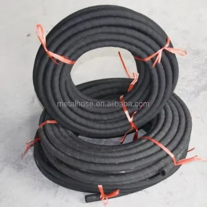 SAE 100 R12 High Pressure Hydraulic Hose 4 Spirals Steel Wire Reinforced Oil Resistant NBR Synthetic Rubber Industrial Use