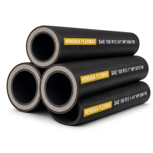 SAE 100 R13 Wire Spiral Hydraulic Hose 1 2″ 5 8″ 1 Inch Extreme High Pressure 350 Bar Flexible Rubber Lubricating Pipe