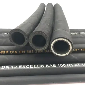 SAE 100 R16 Synthetic Rubber Hydraulic Hose 1/4-1 Inch Flexible High Temperature Resistant with Cutting Service