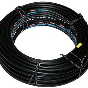 SAE 100 R2 EN853 2SN Inch 1/4″ Flexible Steel Wire Braided Hydraulic Hose with Fittings Available