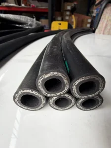 Hot Oil Steam High Temperature Cleaning Air Compressor Pipes +350F 400F 5.0 6.0mm Wall Thickness