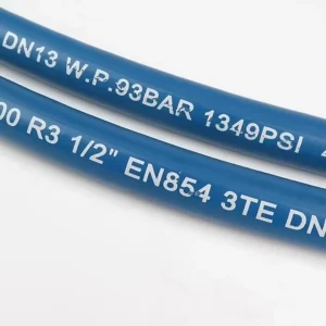 SAE 100 R3 EN 854 3TE Textile Braided Hydraulic Hose for Industrial Applications
