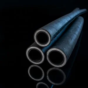 SAE 100R2AT EN853 2SN Double Steel Wire Braided Hydraulic Hose 4000 PSI NBR Inner Synthetic Cover 3/8-1 Inch for Excavator