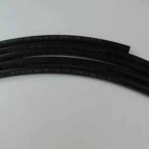 SAE J1527 ISO7840 USCG Fire Retardant 5mm Black Rubber Hose for Marine Fuel Oil Pipeline Steel Wire Customizable Cutting