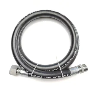 SAE J30 Fuel Hose 3/8 Inch Professional Grade Fuel Hose Automotive Temperature-resistant Hydraulic Hose Gasoline and Diesel