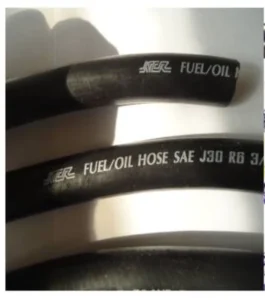 SAE J30 R6 Fuel Oil Hose 1/4” 5/8” NBR Nitrile Rubber Diesel Gasoline Lubricants Oil Resistant Synthetic Yarn Reinforced