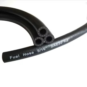 SAE J30 R9 Auto 3 8″ 5 16″ 5 8″ Fuel Injection Pump FKM ECO Braid Hose TS16949 Certified 30~90 Shore Hardness FST Brand